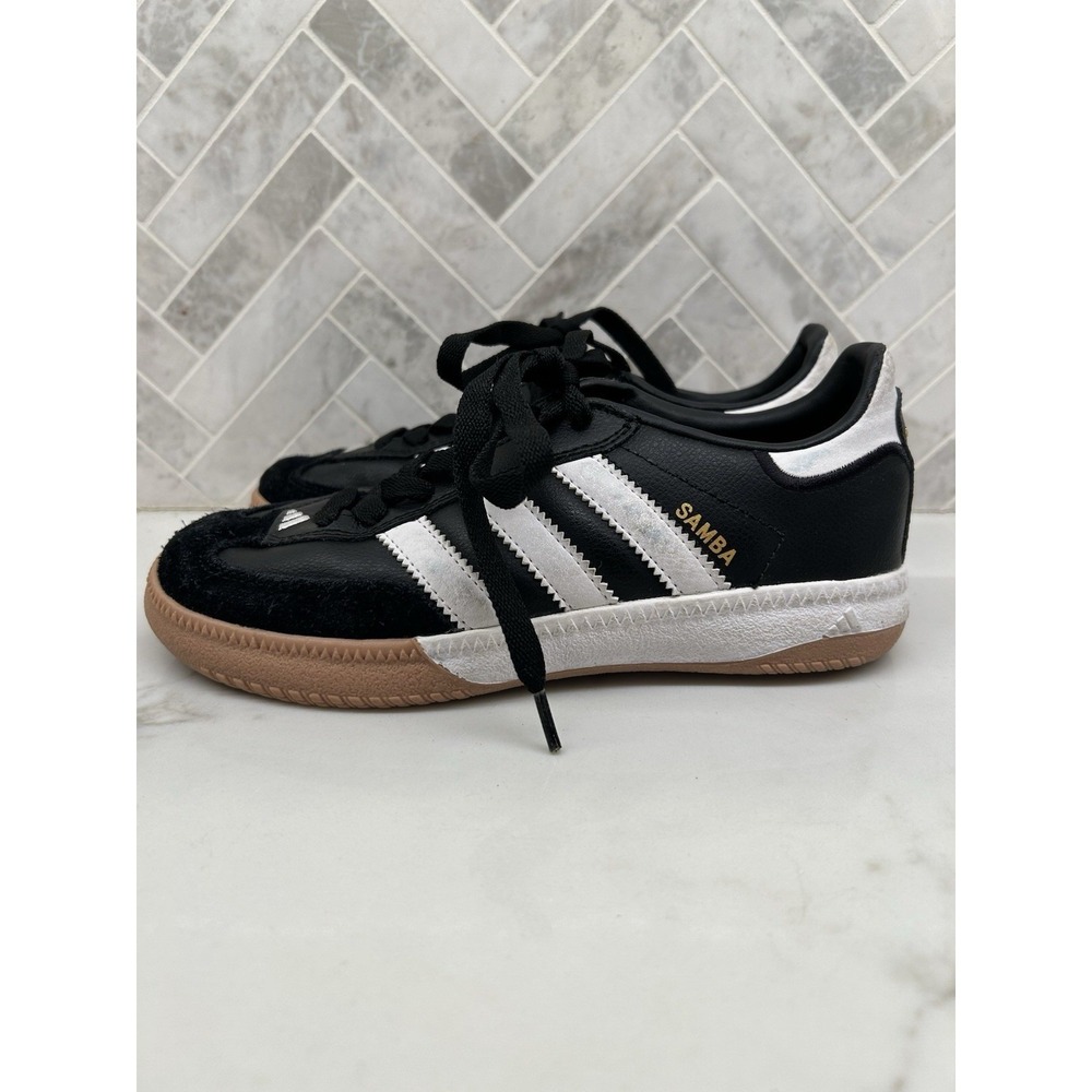 adidas Samba Kids Black White Gum Sneakers